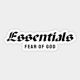 Essentials Fear of God Sticker